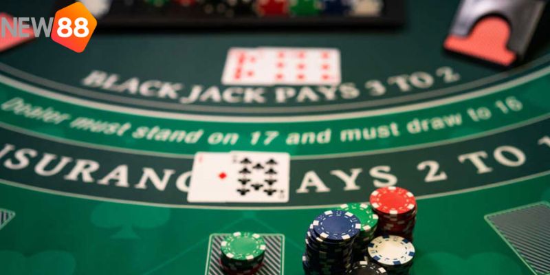 Các bước chơi cược gấp đôi trong blackjack 