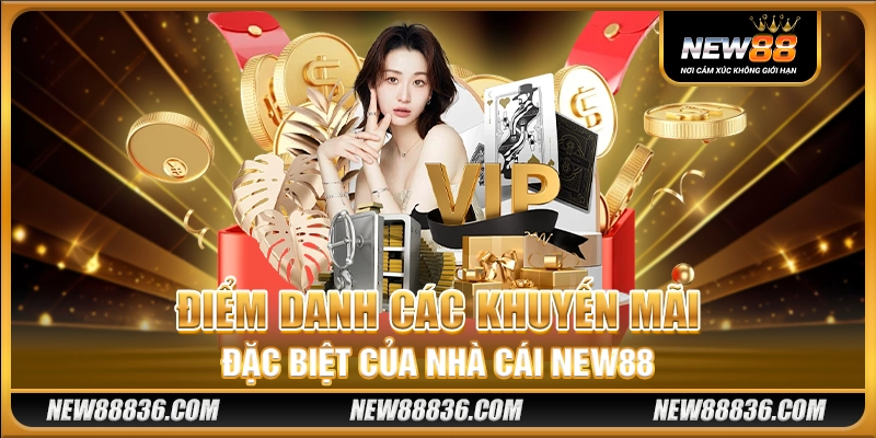 Điểm danh các khuyến mãi đặc biệt của nhà cái New88